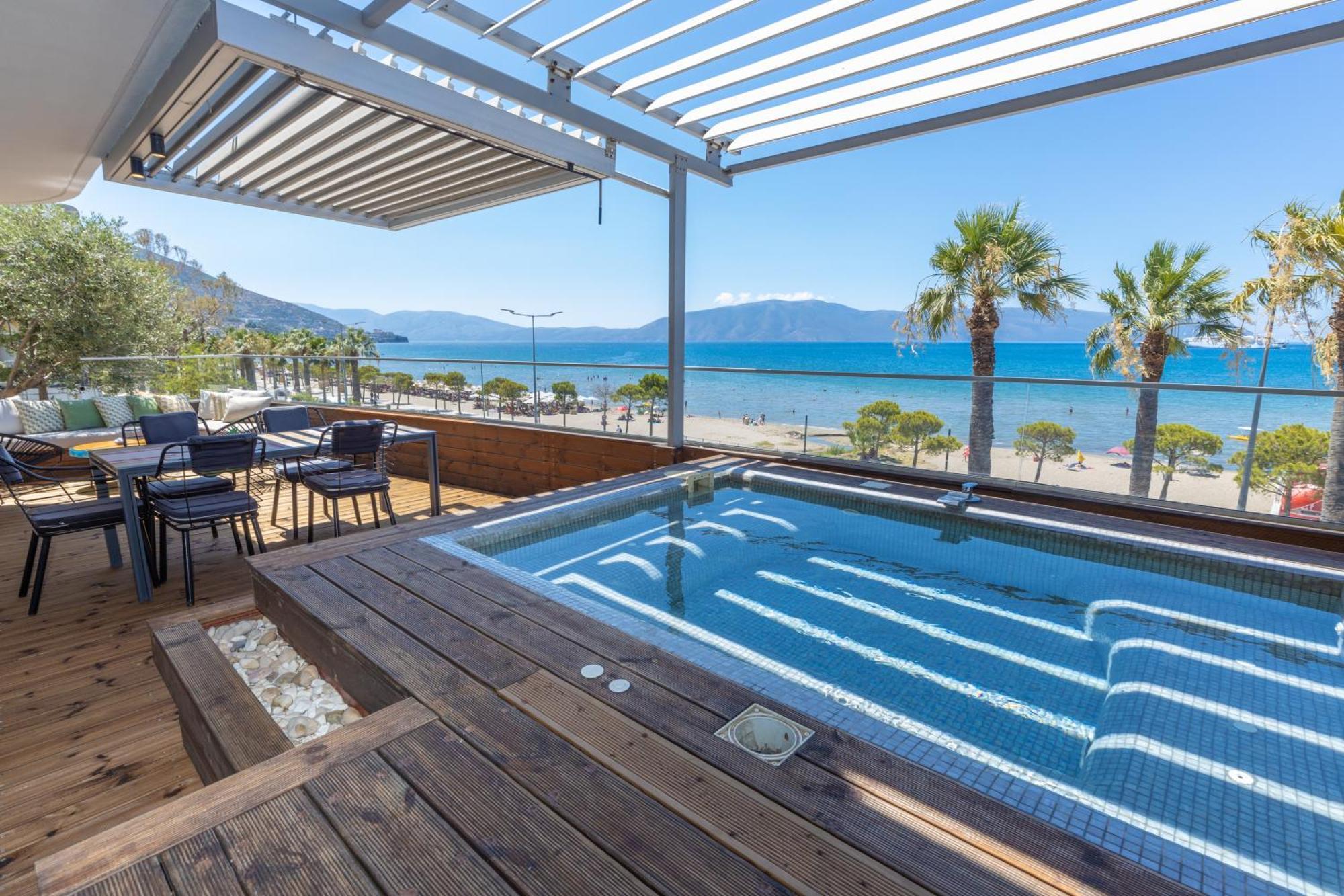 Belleview Apartment 1 Vlorë Eksteriør billede