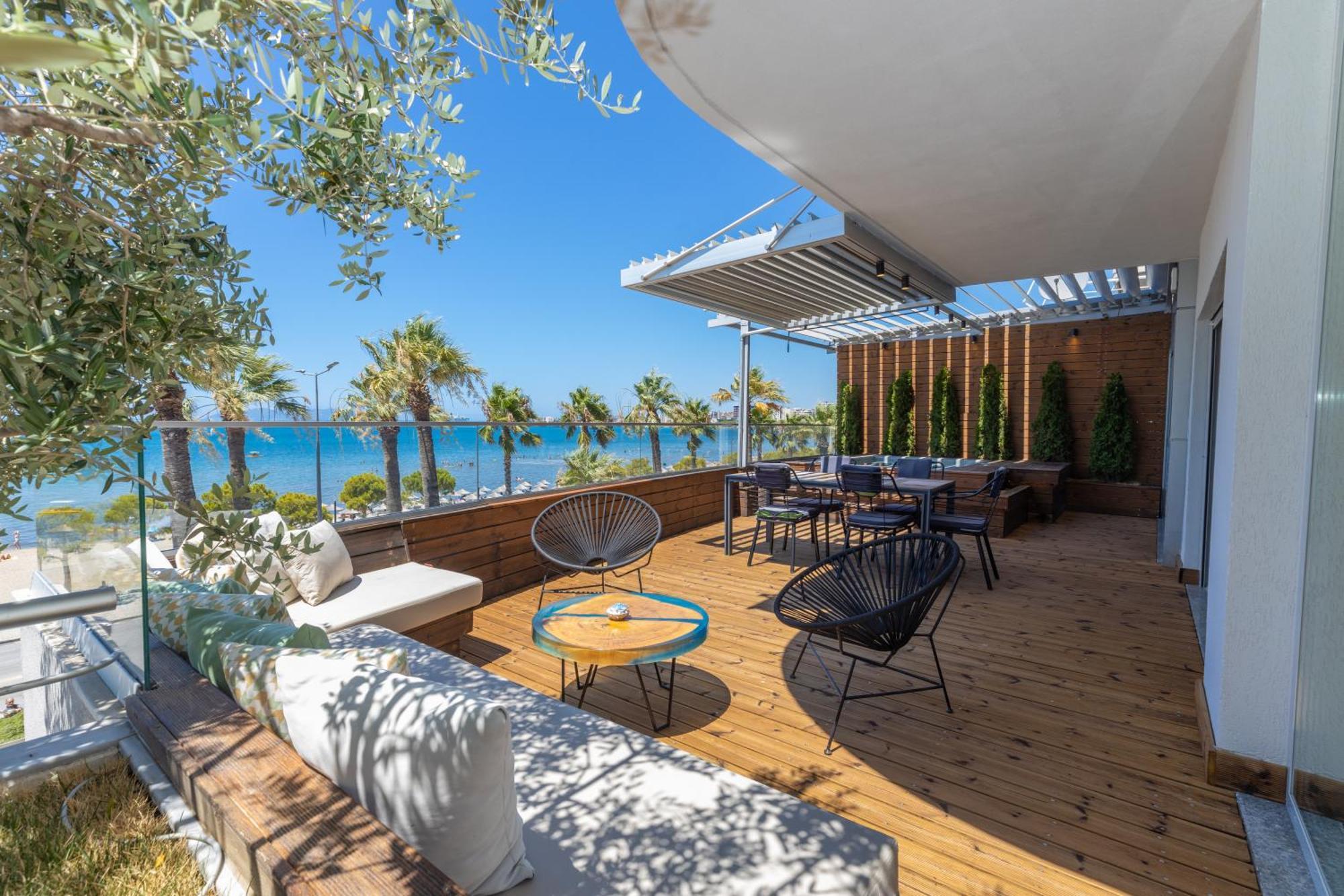 Belleview Apartment 1 Vlorë Eksteriør billede